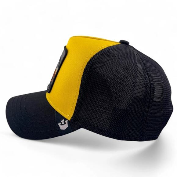 Goorin Bros Mamba V2 Cobra The Farm Mesh Back Trucker Snapback Adjustable Hat - Picture 3 of 5